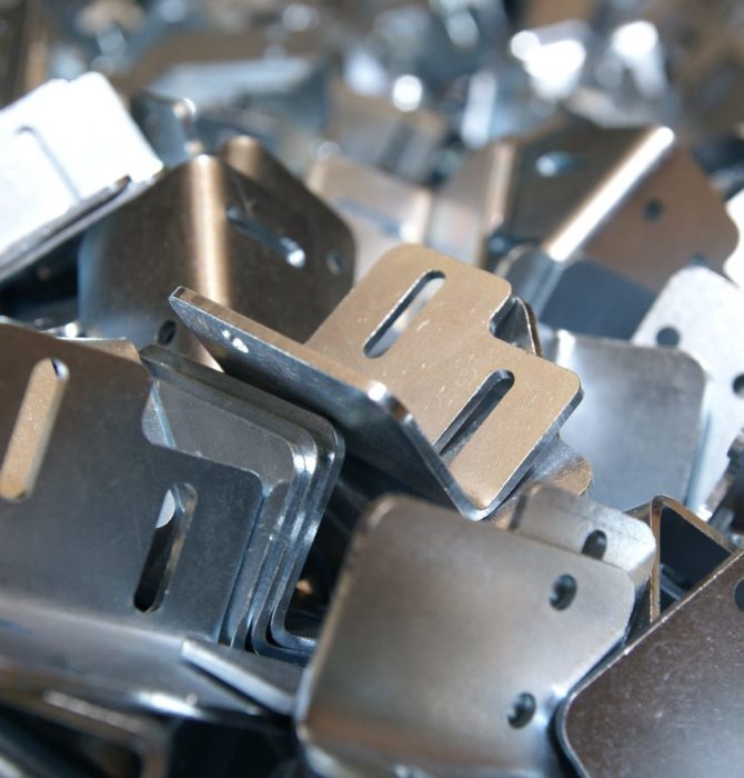 Electrogalvanisation parts