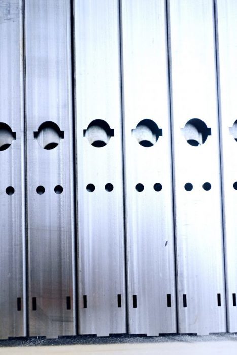 Laser cutting of tube at Hosta Industries A/S